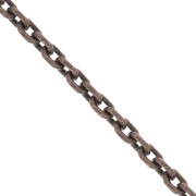 Chain  2,5mm Old Copper tone x1m