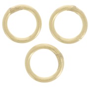 Closed rings 7x1 mm Gold x25|raw }}
