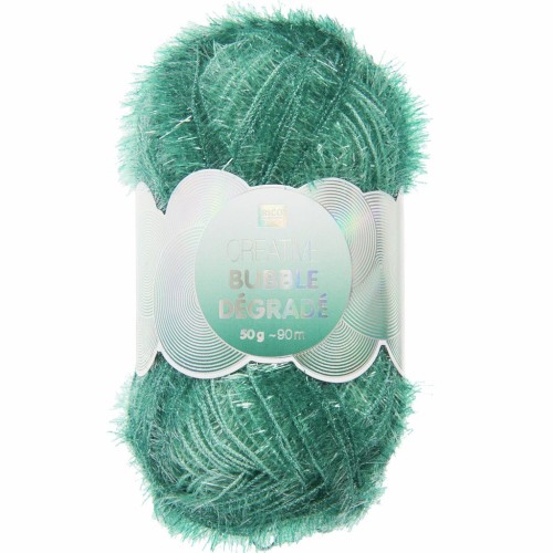 Creative Bubble - Crochet yarn for tawashi sponge - Ivy gradient x1
