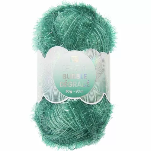 Creative Bubble - Crochet yarn for tawashi sponge - Ivy gradient x1