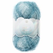 Creative Bubble - Crochet yarn for tawashi sponge - Aqua gradient x1|raw }}