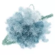 Creative Bubble - Crochet yarn for tawashi sponge - Aqua gradient x1