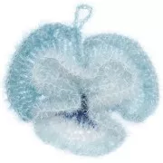 Creative Bubble - Crochet yarn for tawashi sponge - Aqua gradient x1