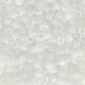 Miyuki Delica 10/0 DBM0351 - Matte White x8g