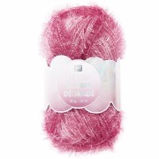 Creative Bubble - Crochet yarn for tawashi sponge - Red gradient x1