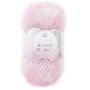 Creative Bubble - Crochet yarn for tawashi sponge - Pink gradient x1
