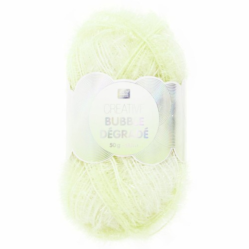 Creative Bubble - Crochet yarn for tawashi sponge - Yellow gradient x1
