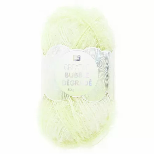 Creative Bubble - Crochet yarn for tawashi sponge - Yellow gradient x1