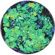 Glitter in a flask - Jesmonite - Sapphire Blue x15g