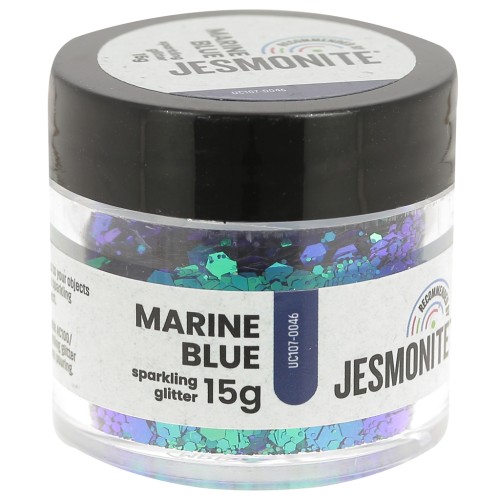 Glitter in a bottle - Jesmonite - Navy Blue x15g