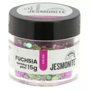 Glitter in a bottle - Jesmonite - Fuchsia x15g