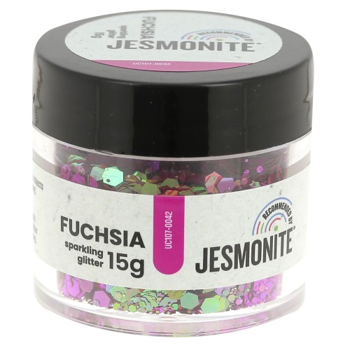 Glitter in a bottle - Jesmonite - Fuchsia x15g