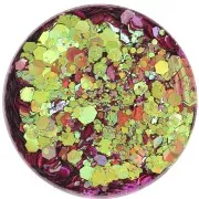 Glitter in a bottle - Jesmonite - Fuchsia x15g