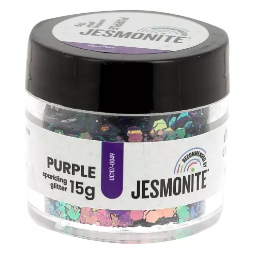 Glitter in a bottle - Jesmonite - Violet x15g