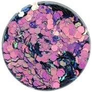 Glitter in a bottle - Jesmonite - Violet x15g