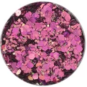 Glitter in a bottle - Jesmonite - Light Pink x15g