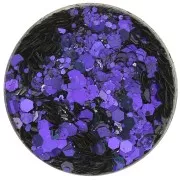 Glitter in a flask - Jesmonite - Indigo x15g