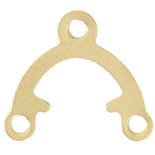 Spacers 1 bridge 9.5x8.5 mm Gold x20