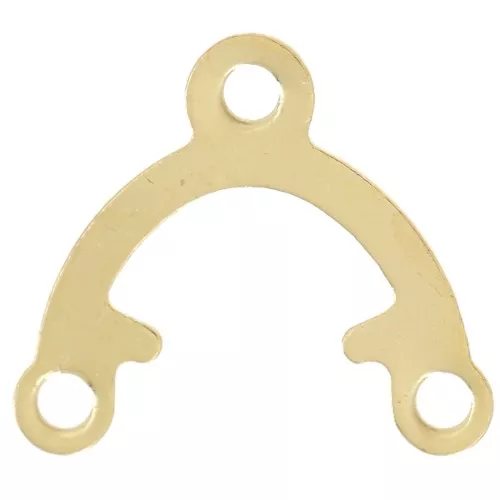 Spacers 1 bridge 9.5x8.5 mm Gold x20