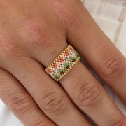 Miyuki Delica 11/0 DB2120 - Duracoat Opaque Maroon x8g