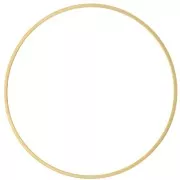 42mm Round weaving and mounting ring - Gold x20
