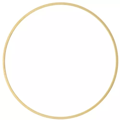 42mm Round weaving and mounting ring - Gold x20