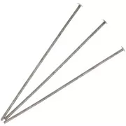 Flat head nails 40x0.7 mm - European made - Aged silver x25