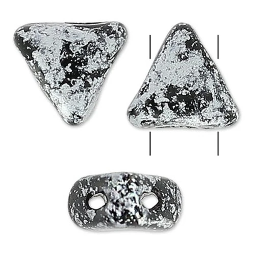 Khéops® by Puca® 6 mm Tweedy Silver x10g