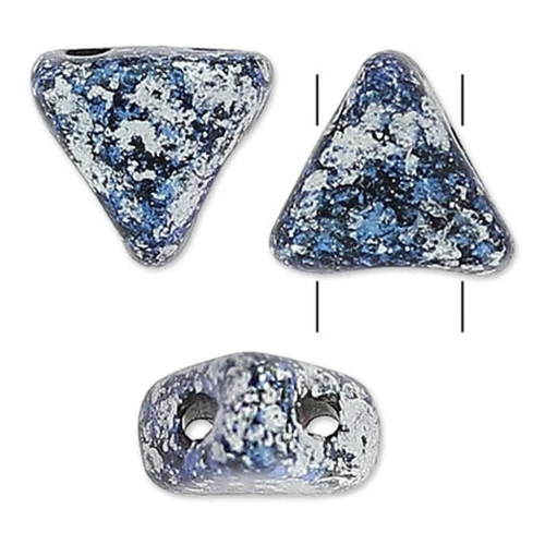 Khéops® by Puca® 6 mm Tweedy Blue x10g