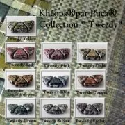 Khéops® by Puca® 6 mm Tweedy Blue x10g
