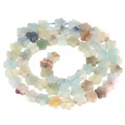 Flower beads 6mm gemstone - Amazonite x 38cm