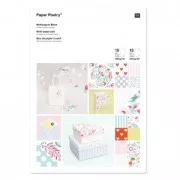 Poetry paper pad 21x30 cm Romantique Flowers x30 sheets