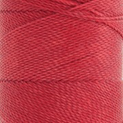 Linhasita waxed thread spool - Parfum Pitanga - 1 mm Cadmium Red (677) x168m