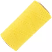 Linhasita waxed thread spool for micro macramé 0.35 mm - Yellow (37) x448m