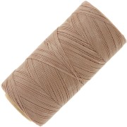 Linhasita waxed thread spool for micro macramé 0.35 mm - Cappuccino (65) x448m