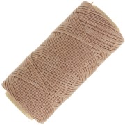 Linhasita waxed thread spool for micro macramé 0.75 mm - Cappuccino (65) x228m