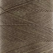 Linhasita waxed thread spool for micro macramé 0.75 mm - Sepia Brown (389) x228m