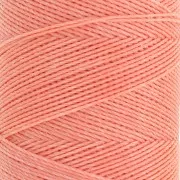 Linhasita waxed thread spool for micro macramé 0.75 mm - Coral (640) x228m