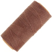 Linhasita waxed thread spool for micro macramé 0.75 mm - Light brown (790) x228m|raw }}