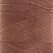 Linhasita waxed thread spool for micro macramé 0.75 mm - Light brown (790) x228m