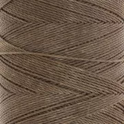 Linhasita waxed thread spool for micro macramé 0.75 mm - Dark khaki (844) x228m