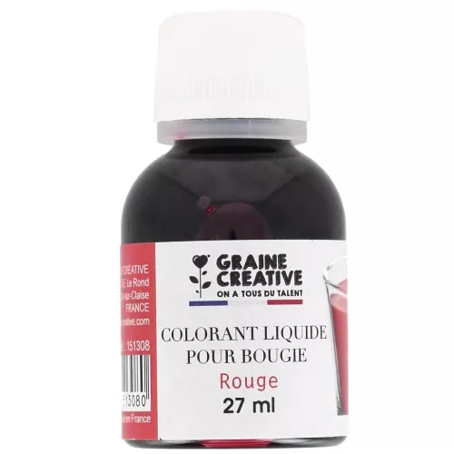 Liquid candle dye - Red x27ml