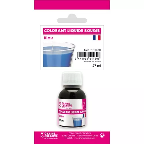 Liquid Candle Colorant Blue x27ml