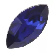 Cabochon - 6x3mm PureCrystal 4228 navettes - Reinvented Dark Sapphire x4 6x3mm PureCrystal 4228 navettes - Reinvented Dark Sapphire x4
