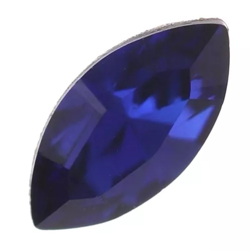 6x3mm PureCrystal 4228 navettes - Reinvented Dark Sapphire x4