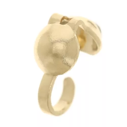 Bow ties 4 mm - Gold-plated 3 microns x4