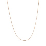 Serpentine chain 1.1 mm - Fine gold plated x42cm