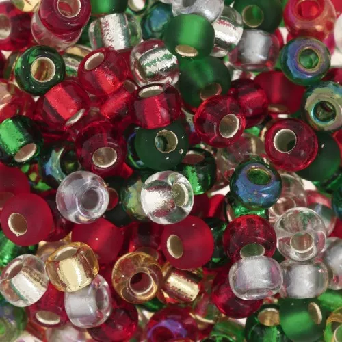 Miyuki Seed beads 6/0 MIX-09 - Happy Holidays x8g