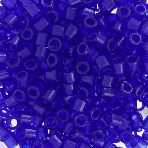 Miyuki Delica 8/0 DBL0707 - Transparent Cobalt x8g