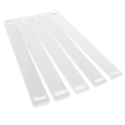 Shims to spread polymer clay - 2 mm to 6 mm - Transparent x10